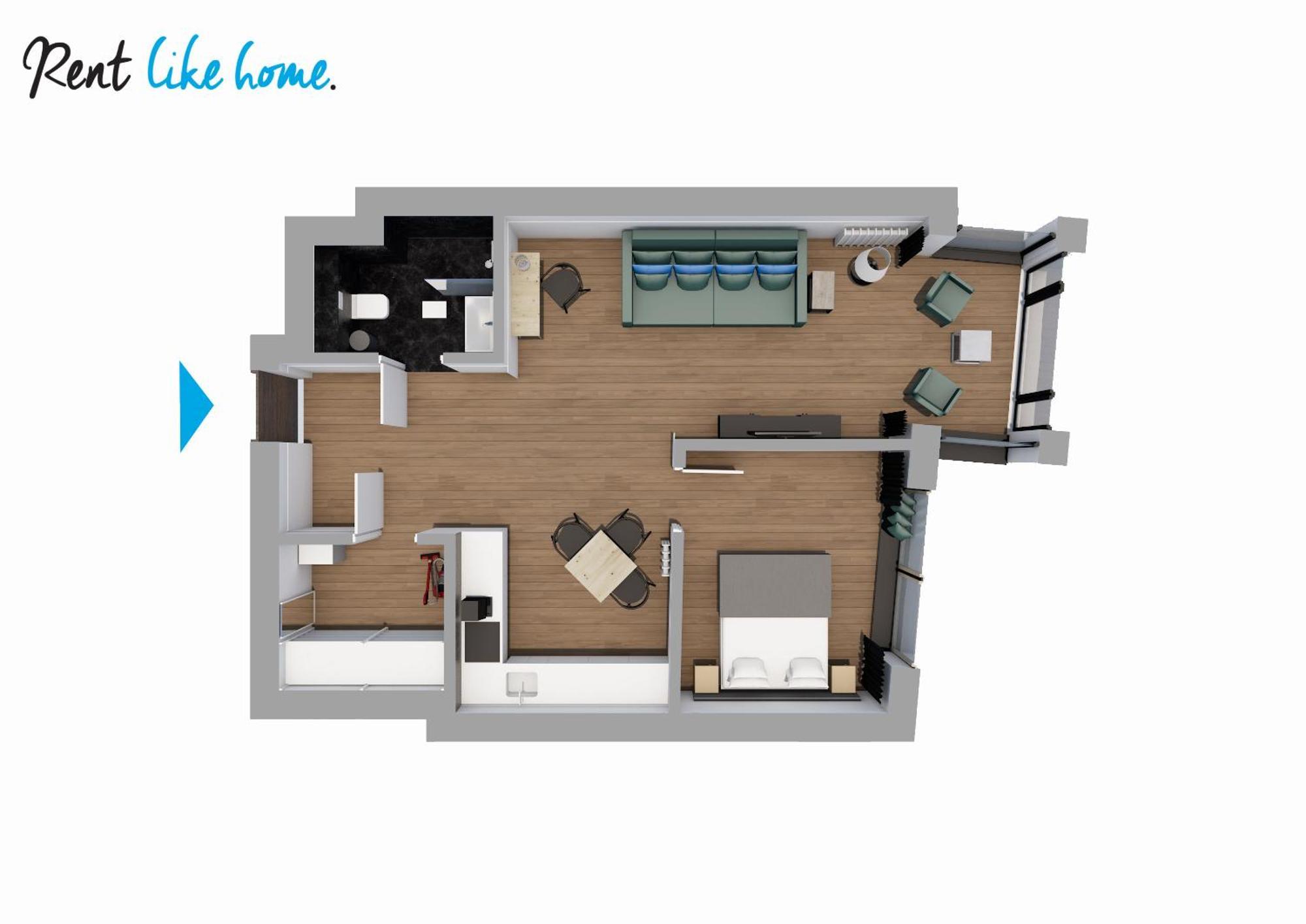 Deo Apartamenty Na Wyspie Spichrzow By Rent Like Home - Gdansk — Zdjęcia 3